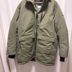 Columbia Women's Olive Puffer Jacket